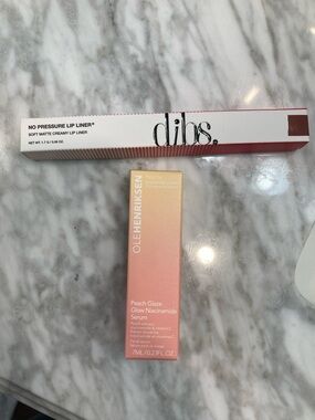 Ole Henriksen Peach Glaze Glow Niacinamide Serum - with bonus lip liner